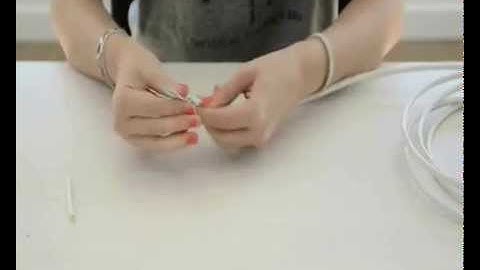 Comment fabriquer un câble ethernet RJ45?