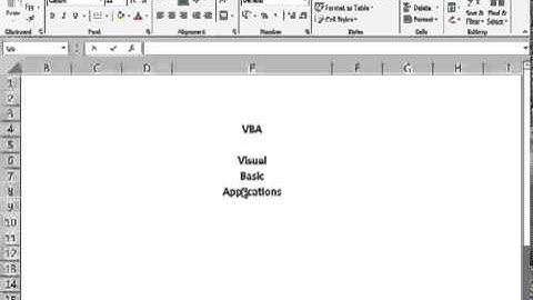 Excel 2013 Video 3 Activate the Developper Tab