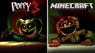 MINECRAFT vs POPPY PLAYTIME 3 TRAILER | COMPARISON with Minecraft PE