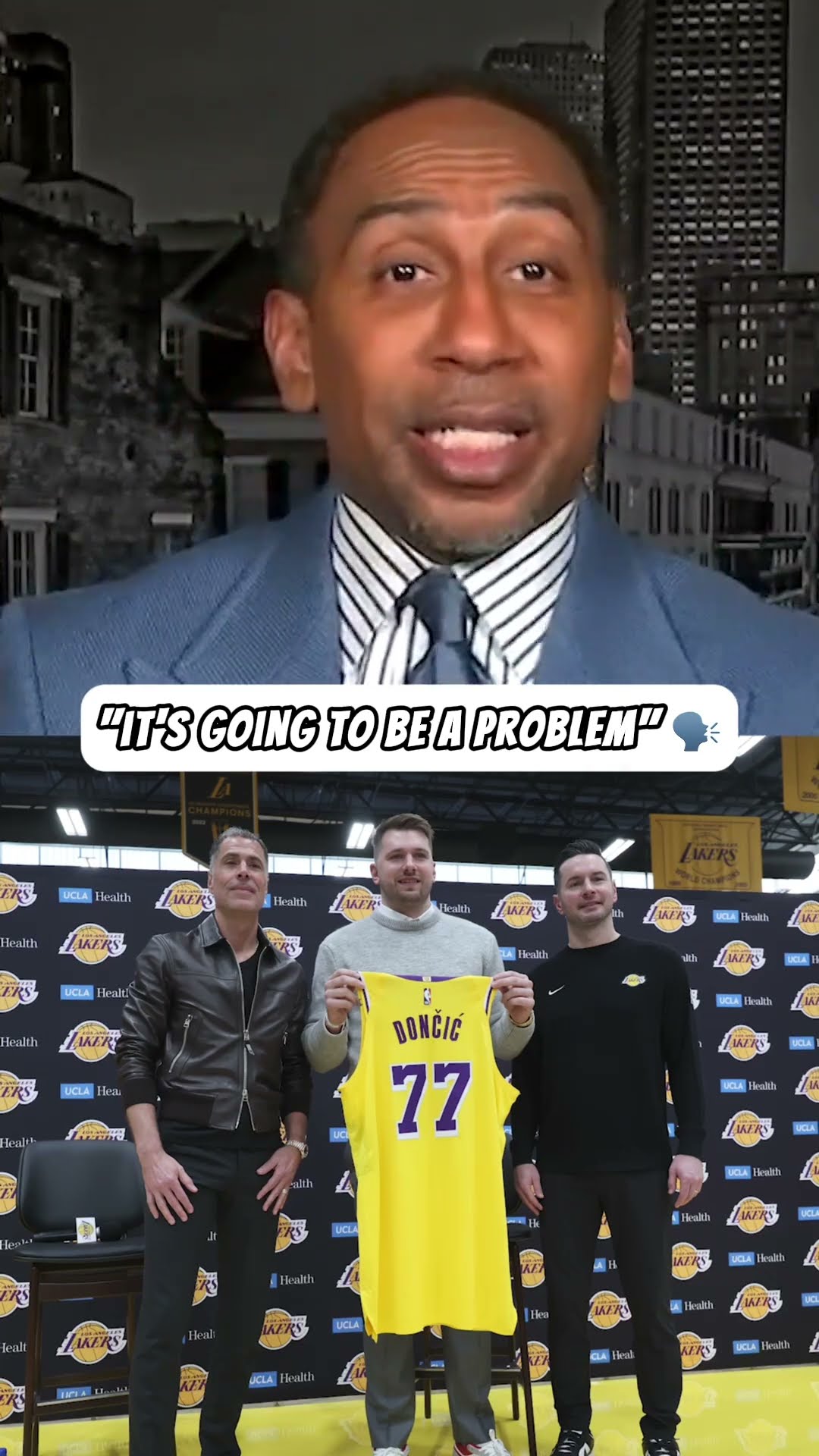 Stephen A. reacts to the money the Mavs cost Luka ?️