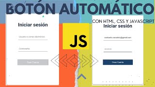 Habilitar y/o desabilitar botón automáticamente con JavaScript | super fácil 2022