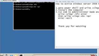 How To Active Windows Server 2008 R2 100% Guarantee
