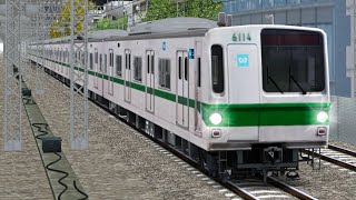 Tokyo Metro 6000 Series Chiyoda Line [ 東京メトロ 6000系 千代田線 ] || Trainz Simulator Android