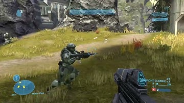 Halo Reach - Bots Scripted pathfinding on Highlands