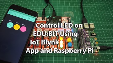 Control LED on EDU:BIT Using IoT Blynk App and Raspberry Pi