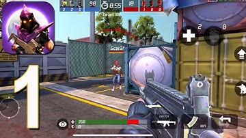 MaskGun Multiplayer FP‪S - Gameplay Walkthrough Part 1(iOS, Android)