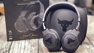 Regan Conexión exótico UA Project Rock Over-Ear Training Headphones - Best Gym Headphones? (Read  The Video Description) - YouTube