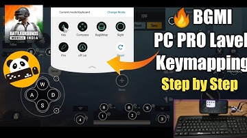 🔥 BGMI Full Keymapping - Play like PC with ⌨🖱 Keyboard and Mouse - Panda Mouse Pro