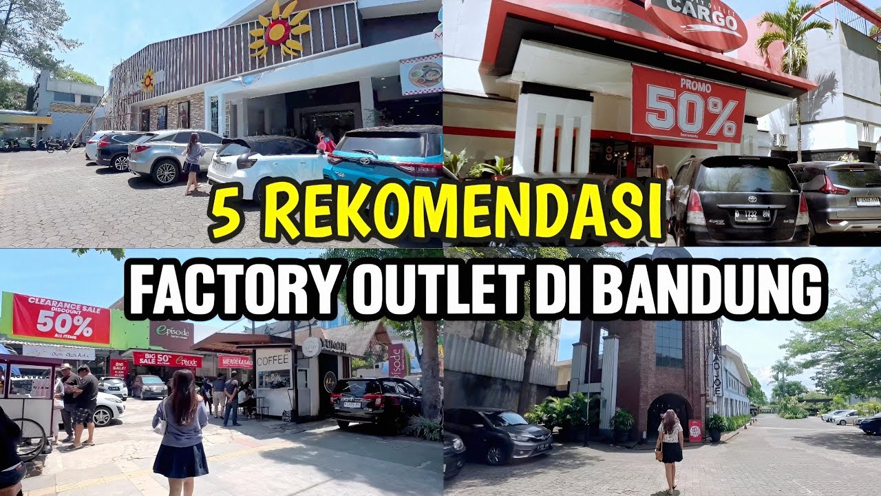 FACTORY OUTLET DI BANDUNG YANG WAJIB BANGET DI KUNJUNGIN || TRIP BANDUNG 
