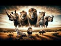 Большая пятерка Африки / Africa&#39;s Big Five | 4K |