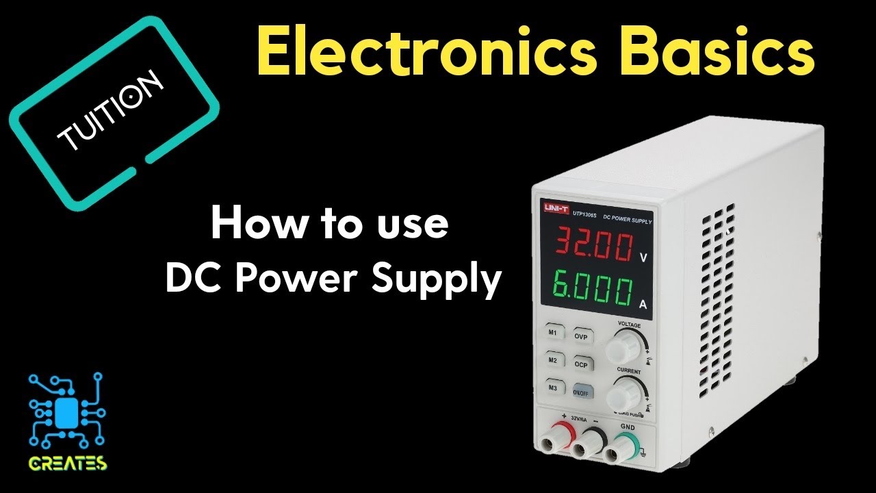 This tool Will Power Your Electronics!!!!How to use a power supply
