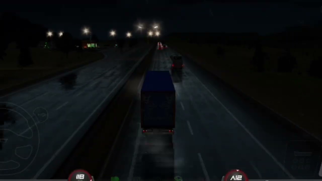 Drive at night || Truckers of Europe 3 🔥🚛 ||  Real Truck Simulator Gameplay