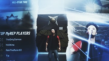 FIRST TO HIT ALLSTAR 1 IN THE WORLD!! IM THE HIGHEST REP IN NBA 2K20