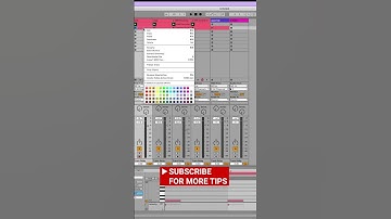 Ableton Live Clips in Session View