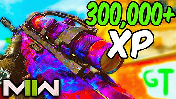 300,000 + XP *NOT PATCHED* MAX LEVEL UP CRAZY FAST | MW2 XP GLITCH SOLO  & INFINITE WEAPON XP GLITCH