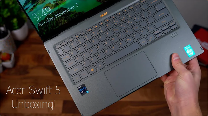 Acer Swift 5 11世代Intel i7 | Intel Xe Graphics搭載ラップトップをアンボクシング！