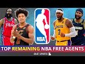 UPDATED Top NBA Free Agents Remaining Ft Deandre Ayton, Carmelo Anthony, DeMarcus Cousins, Harden