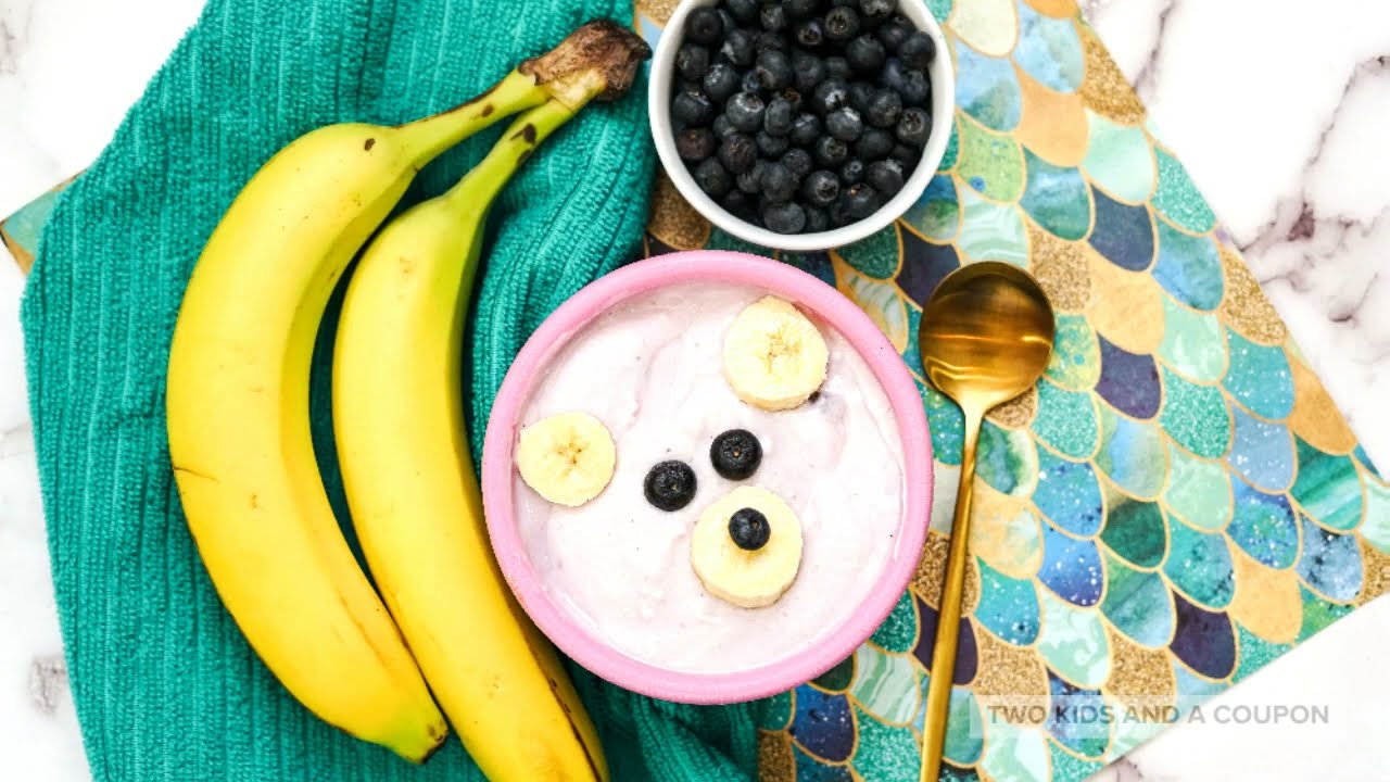 Easy Teddy Bear Yogurt Bowl for Kids