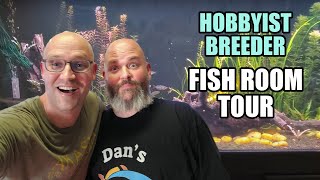 Breeding LOTS of Fish in a SMALL Space: Scotty's Fishroom Tour