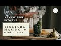 Preview the Tincture Making 101 Course