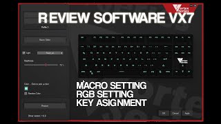 Review Software Keyboard Gaming Vortex VX Series VX 7 | Macro Setting screenshot 5