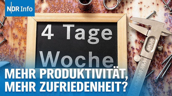 Mehr Freizeit, mehr Produktivität: Warum eine Vier-Tage-Woche im Handwerk funktioniert | NDR Info