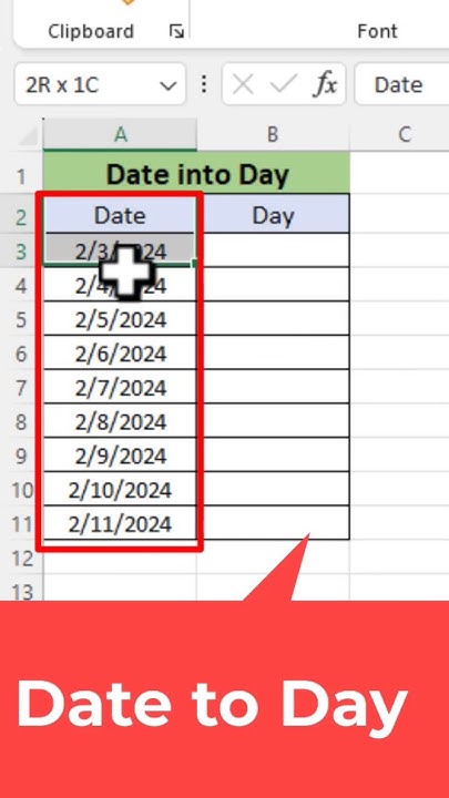 how-to-date-to-day-converter-in-excel-shorts-youtube