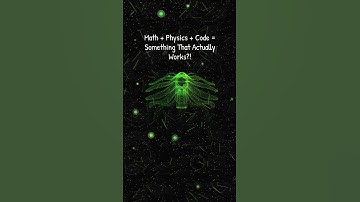 I Combined Math, Physics & Code to Make This #shorts #viral #trending