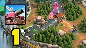 Pico Tanks‏ ‏Gameplay Walkthrough Part 1 (Android,IOS)