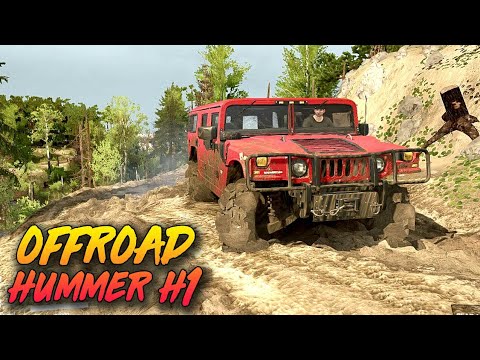 Mesin Jebol Offroad Hummer H1 Spintires Mudrunner Mesin Jebol Offroad Hummer H1 Spintires Mudrunner