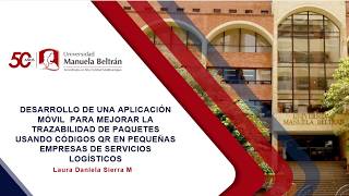 Propuesta proyecto investigación - Aplicación móvil para procesos logísticos