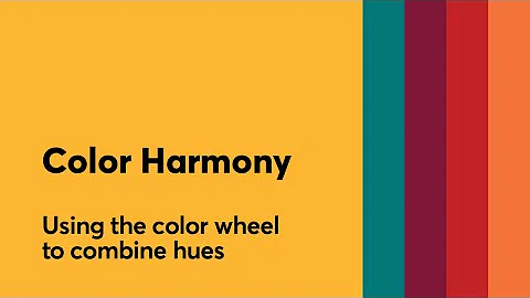 Color - Bài 3: Các hoà sắc cơ bản - Color harmony: Using the color wheel to combine hues | kaorumap