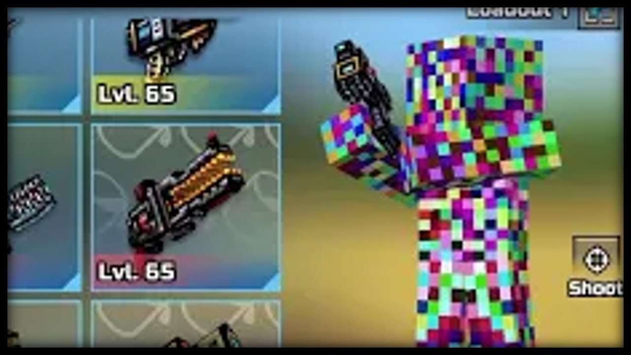 Reversed Pistol but it's reversed - Pixel Gun 3D