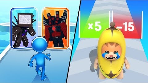 Monster Run Battle Squad | Epic Banana Run / All Level Gameplay:Android,iOS - New APK Update Version