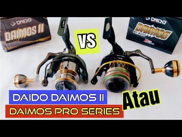 Fishing reel reviews Daimos II vs Daimos Pro 