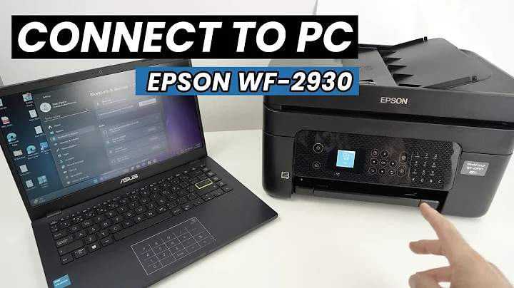 Epson WF-2930 : How to Connect to a PC to Print and Scan