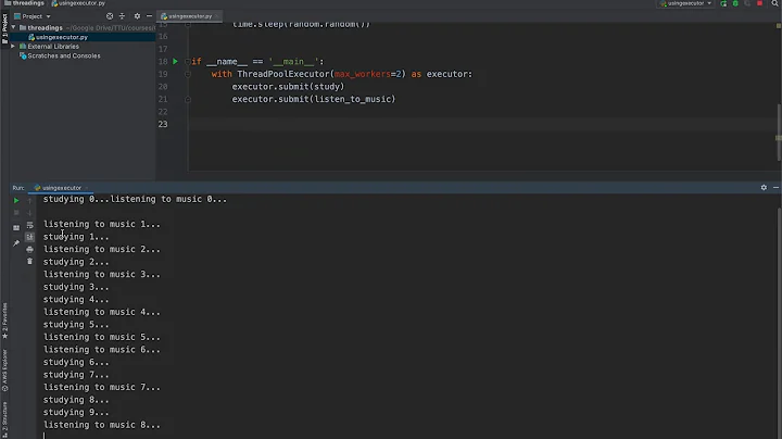 Python ThreadPoolExecutor tutorial