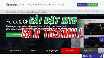 Hướng dẫn cài đặt MT5 và nạp tiền qua QRCODE sàn Tickmill