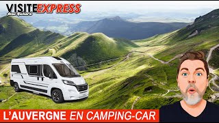 Balade en Auvergne en campingcar, fourgon aménagé