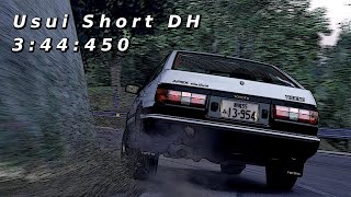 AE86 Stock | Usui Short DH 3:44:450 | ACES VS FA Battle Practice