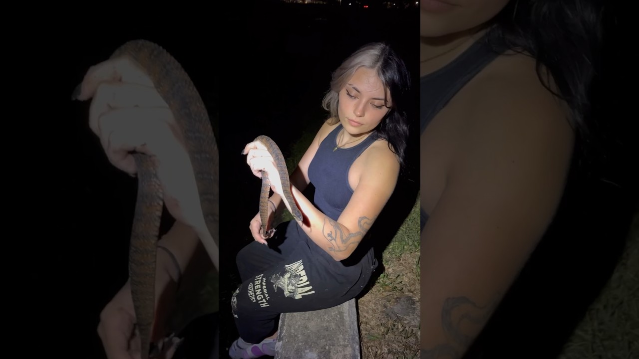 Catching a Water Snake in Florida 🐍 ☀️ 