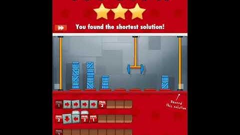 Cargo Bot - E-6 - Walking Piles - Shortest Solution