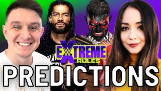 WWE EXTREME RULES 2021 PREDICTIONS w/ Alex McCarthy & Denise Salcedo!
