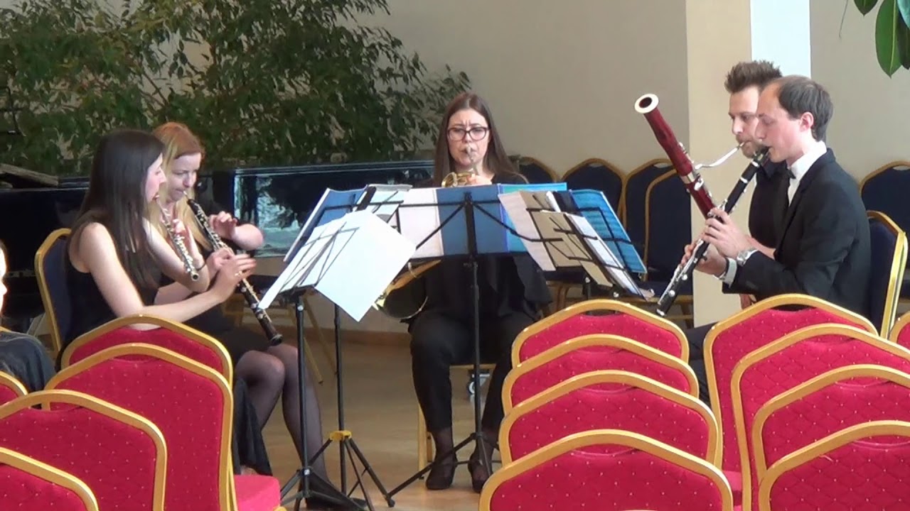 Jean Françaix Wind Quintet No.1/ II. Presto Trio YouTube