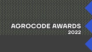 AgroCode Awards 2022 — Открывающий ролик