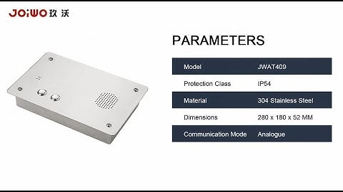 Hands Free Embedded Anti damage Landline telephone Cordless Door phone  intercom JWAT409