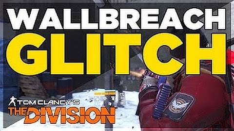 The Division Glitches - ESCAPE MANHUNT GLITCH - HOW TO LOSE A MANHUNT WALLBREACH GLITCH