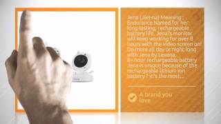 Levana Jena Digital Baby Video Monitor with 8 Hour Rechargeable Battery and Talk to Baby Intercom...