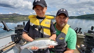 Puntzi Lake, BC Kokanee Fishing