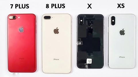 iPhone 7 Plus Vs iPhone 8 Plus Vs iPhone X Vs iPhone XS | SPEED TEST (2023)